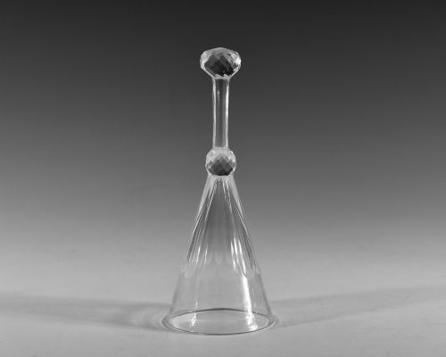 antique stirrup glass english c1830 - CATEGORY: ANTIQUE GLASS - DATED 19TH CENTURY