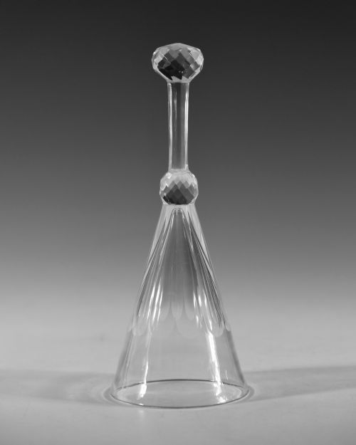 ANTIQUE STIRRUP GLASS ENGLISH C1830 - ADDITIONAL PHOTO 1
