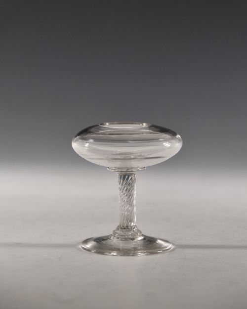 ANTIQUE GLASS LACEMAKER'S LAMP ENGLISH C1755 - ADDITIONAL PHOTO 2
