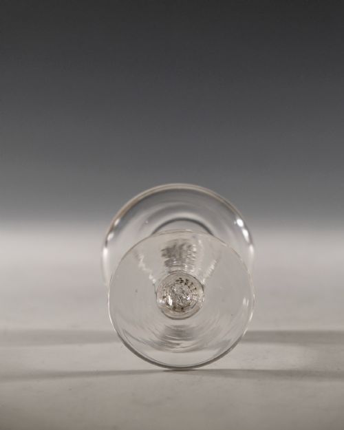 ANTIQUE GLASS LACEMAKER'S LAMP ENGLISH C1755 - ADDITIONAL PHOTO 5