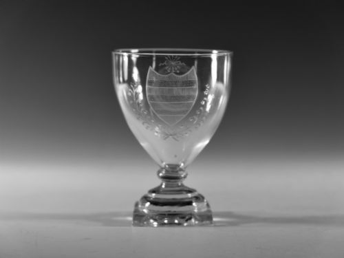 antique glass rummer english c1800 - CATEGORY: ANTIQUE GLASS - DATED GEORGIAN