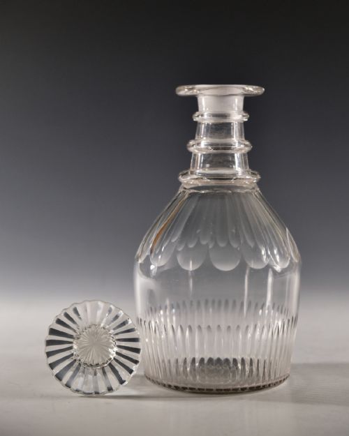 ANTIQUE DECANTER ENGLISH C1830 - ADDITIONAL PHOTO 2