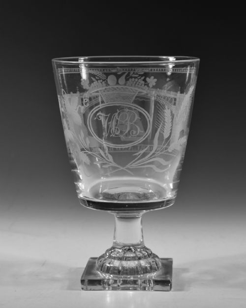 ANTIQUE RUMMER ENGRAVED SUNDERLAND BRIDGE C1820 - ADDITIONAL PHOTO 3