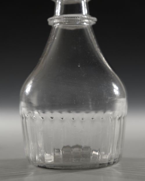ANTIQUE GLASS DECANTER CORK GLASS CO 1783 1818 - ADDITIONAL PHOTO 4