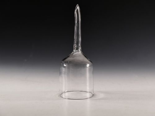 antique glass wine funnel english c1760 - CATEGORY: ANTIQUE GLASS - DATED 18TH CENTURY