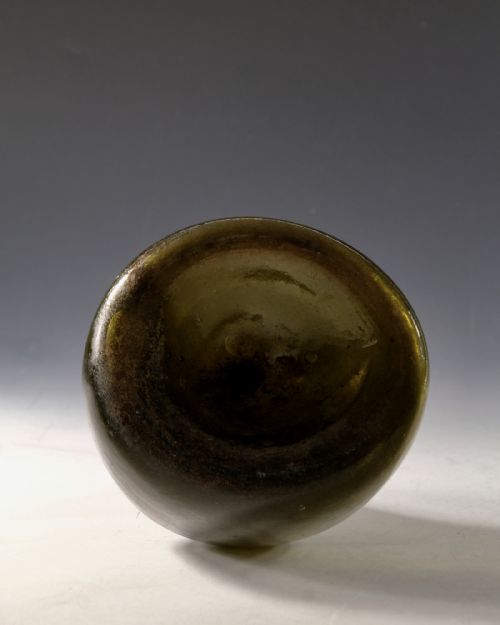 ANTIQUE GLASS MALLET WINE BOTTLE ENGLISH C1725 - ADDITIONAL PHOTO 6