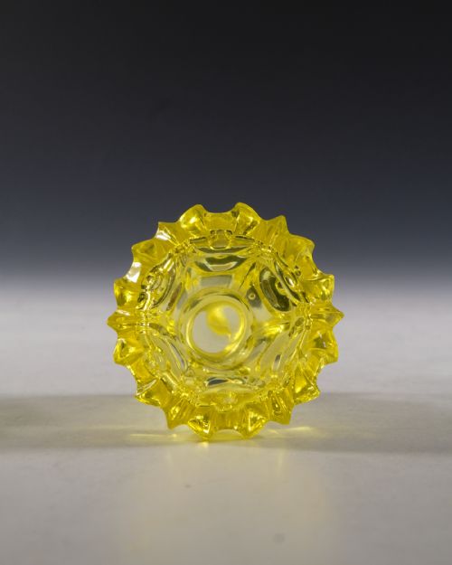 ANTIQUE GLASS SCENT BOTTLE ENGLISH C1880 - ADDITIONAL PHOTO 8