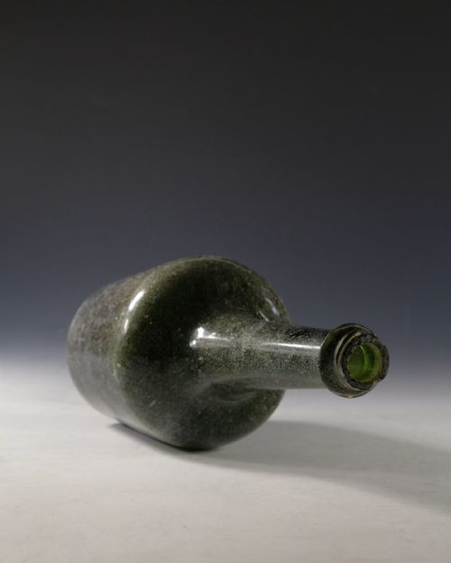ANTIQUE GLASS CALVADOS BOTTLE C1760 - ADDITIONAL PHOTO 1