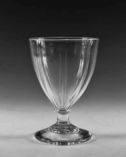 ANTIQUE GLASS RUMMER C1790 - ADDITIONAL PHOTO 1