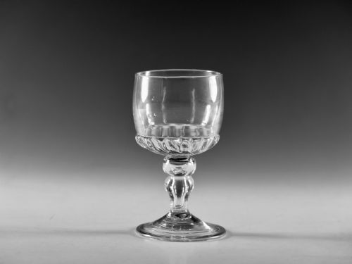 antique glass mead glass english c1700 - CATEGORY: ANTIQUE GLASS - DATED 18TH CENTURY