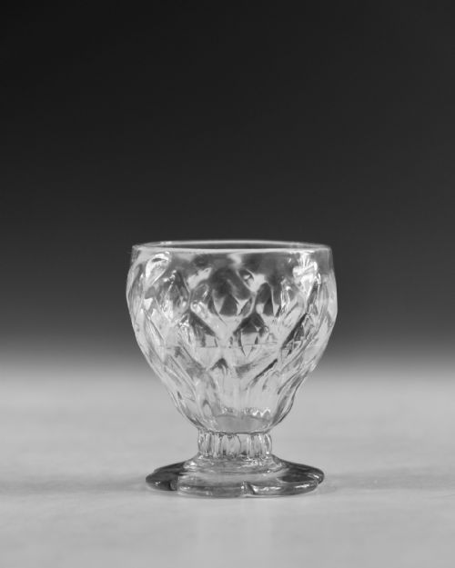 ANTIQUE GLASS BONNET GLASS ENGLISH C1760 - ADDITIONAL PHOTO 1