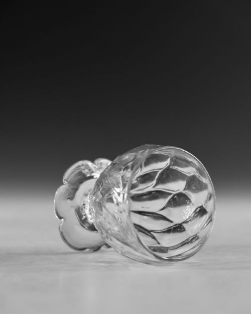 ANTIQUE GLASS BONNET GLASS ENGLISH C1760 - ADDITIONAL PHOTO 4