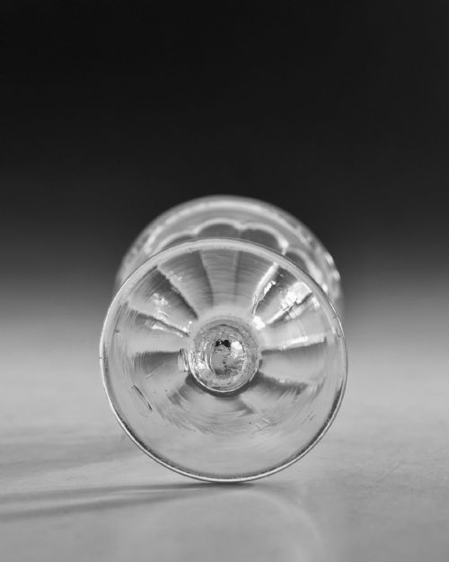 ANTIQUE GLASS RUMMER SUCCESS TO THE STRAW WORK ENGLISH C1800 - ADDITIONAL PHOTO 10