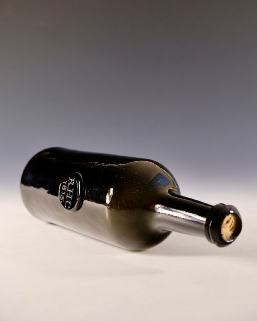 ANTIQUE GLASS SEALED WINE BOTTLE RHC 1815 - ADDITIONAL PHOTO 3