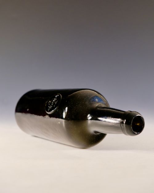 ANTIQUE GLASS SEALED WINE BOTTLE A KELLY C1790 1800 - ADDITIONAL PHOTO 6