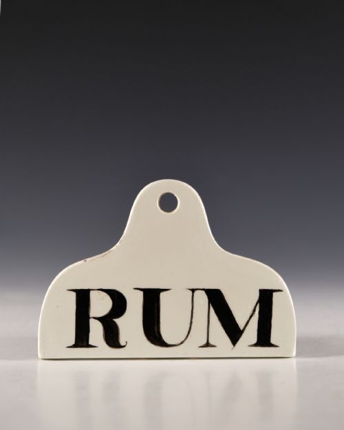 BIN LABEL RUM MID 19TH CENTURY - ADDITIONAL PHOTO 1