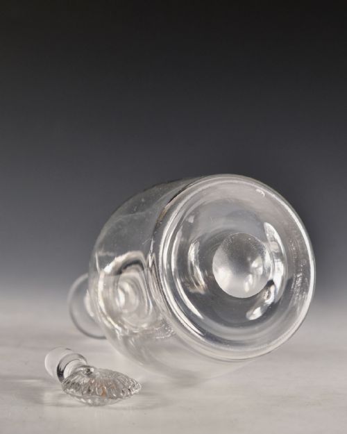 ANTIQUE GLASS DECANTER IRISH C1820 - ADDITIONAL PHOTO 7