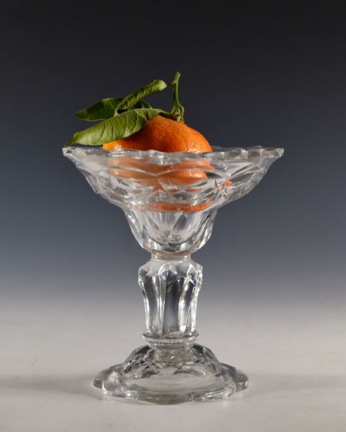 ANTIQUE GLASS FINE EARLY TO MID 18TH CENTURY SWEETMEAT GLASS - ADDITIONAL PHOTO 1