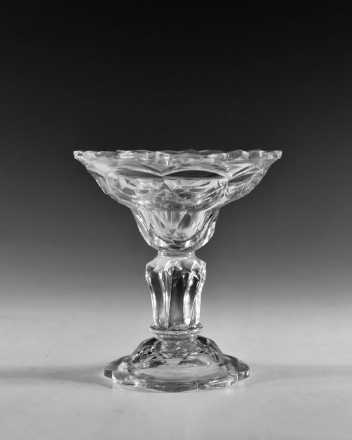 ANTIQUE GLASS FINE EARLY TO MID 18TH CENTURY SWEETMEAT GLASS - ADDITIONAL PHOTO 3