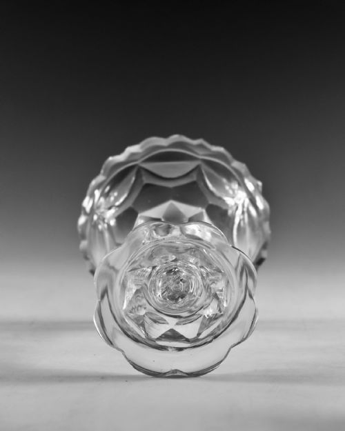 ANTIQUE GLASS FINE EARLY TO MID 18TH CENTURY SWEETMEAT GLASS - ADDITIONAL PHOTO 7