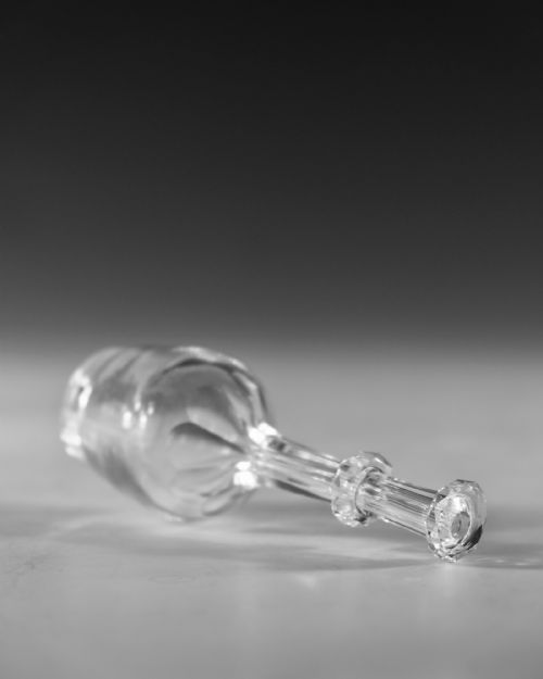 ANTIQUE GLASS TODDY LIFTER ENGLISH C1830 - ADDITIONAL PHOTO 6