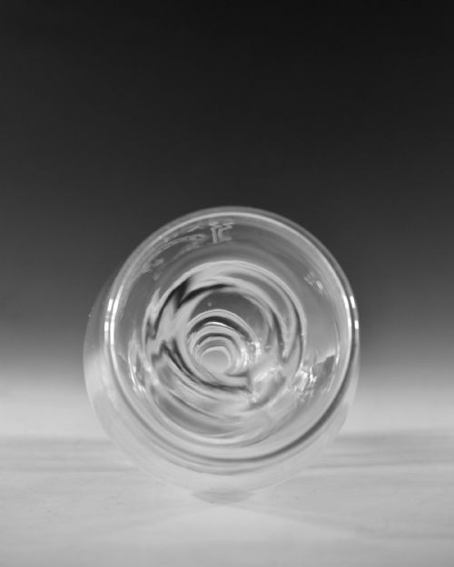 ANTIQUE GLASS DECANTER BRANDY ENGLISH C1820 - ADDITIONAL PHOTO 7