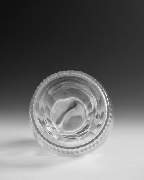 ANTIQUE GLASS DECANTER ENGLISH C1830 - ADDITIONAL PHOTO 9