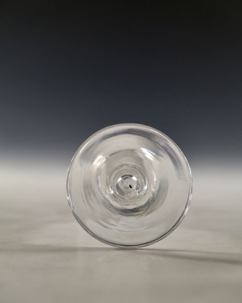 ANTIQUE GLASS ALE GLASS OPAQUE TWIST ENGLISH C1765 - ADDITIONAL PHOTO 6