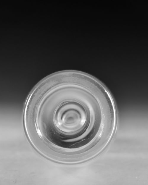 ANTIQUE GLASS DECANTER THREE NECK RINGS ENGLISH C1820 - ADDITIONAL PHOTO 6