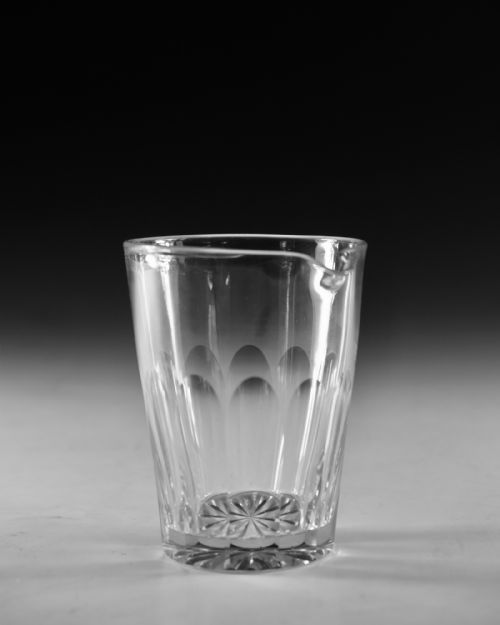 ANTIQUE GLASS PAIR OF IRISH MIXING TUMBLERS C1840 - ADDITIONAL PHOTO 6