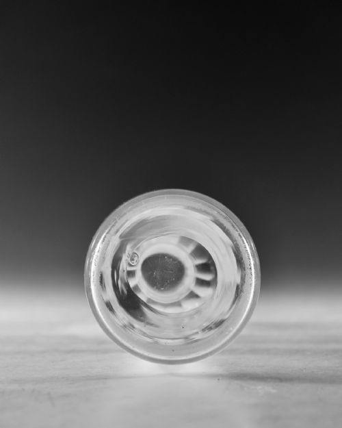 ANTIQUE GLASS TAPER DECANTER ENGLISH C1810 - ADDITIONAL PHOTO 4