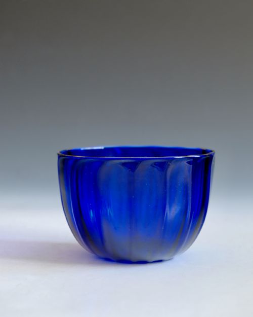 ANTIQUE GLASS FINGER BOWL ENGLISH C1830 - ADDITIONAL PHOTO 1