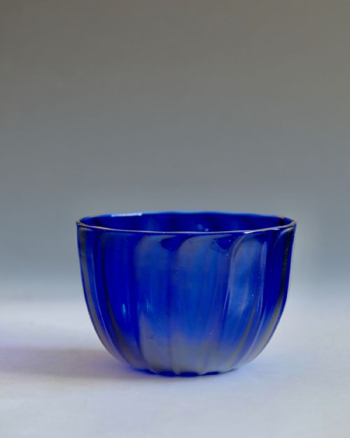 ANTIQUE GLASS FINGER BOWL ENGLISH C1830 - ADDITIONAL PHOTO 2