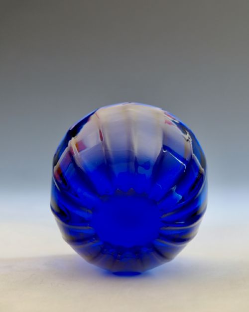 ANTIQUE GLASS FINGER BOWL ENGLISH C1830 - ADDITIONAL PHOTO 5