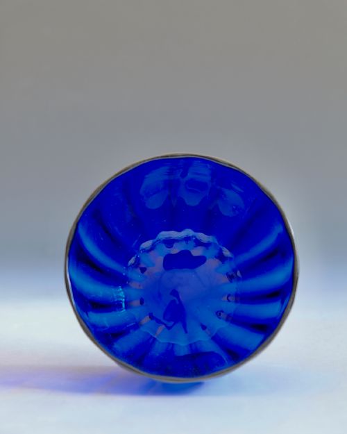 ANTIQUE GLASS FINGER BOWL ENGLISH C1830 - ADDITIONAL PHOTO 8