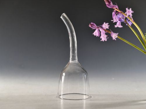 antique glass wine funnel english c1760 - CATEGORY: ANTIQUE GLASS - DATED 18TH CENTURY