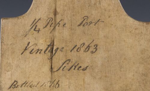 BIN LABEL PEPE PORT 1863 - ADDITIONAL PHOTO 1