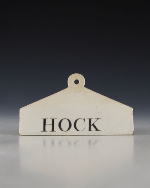 BIN LABEL HOCK ENGLISH EARLY 19TH CENTURY - ADDITIONAL PHOTO 1