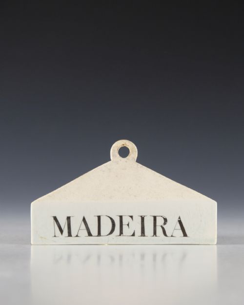 BIN LABEL MADEIRA ENGLISH EARLY 19TH CENTURY - ADDITIONAL PHOTO 1