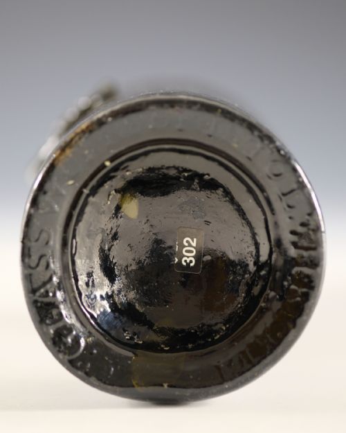 ANTIQUE GLASS SEALED WINE BOTTLE ENGLISH C1820 - ADDITIONAL PHOTO 6