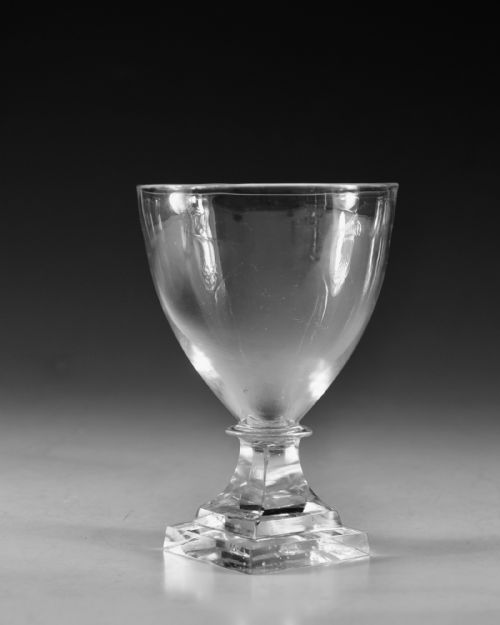 ANTIQUE GLASS RUMMER ENGLISH C1790 - ADDITIONAL PHOTO 3