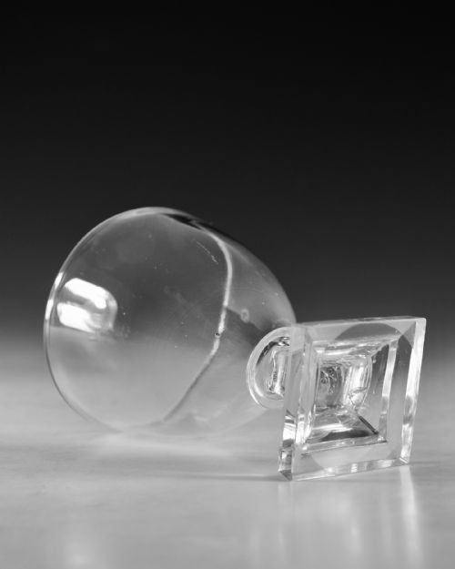 ANTIQUE GLASS RUMMER ENGLISH C1790 - ADDITIONAL PHOTO 4