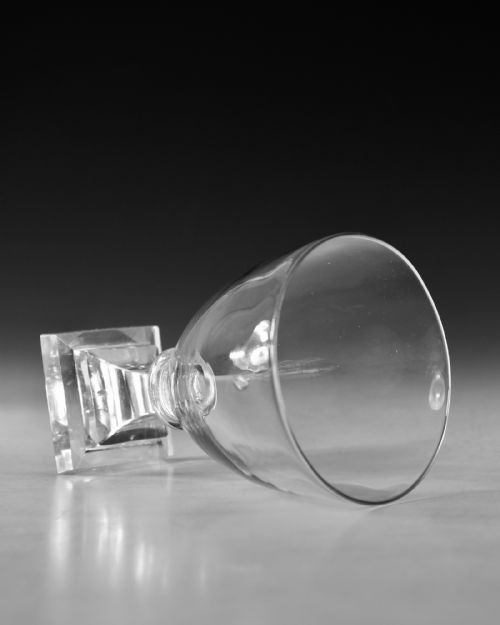 ANTIQUE GLASS RUMMER ENGLISH C1790 - ADDITIONAL PHOTO 5