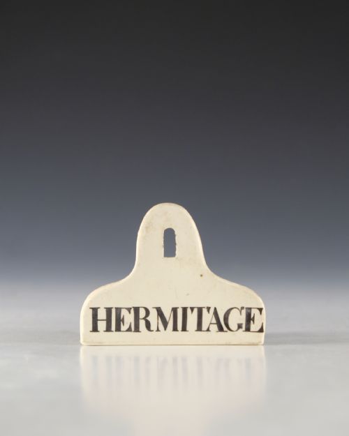 BIN LABEL HERMITAGE ENGLISH MID 19TH CENTURY - ADDITIONAL PHOTO 1