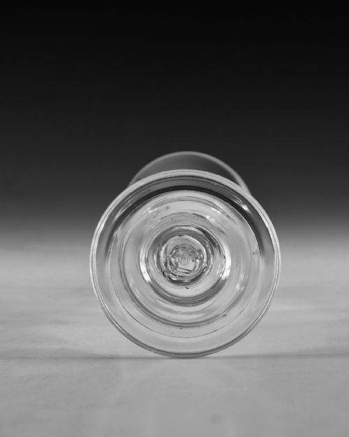 ANTIQUE GLASS BALUSTER WINE GLASS ENGLISH C172530 - ADDITIONAL PHOTO 9