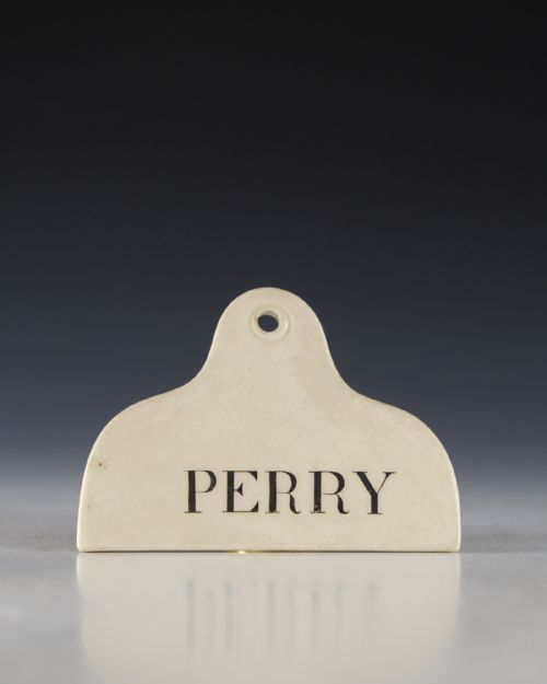 BIN LABEL PERRY ENGLISH MID 19TH CENTURY - ADDITIONAL PHOTO 1