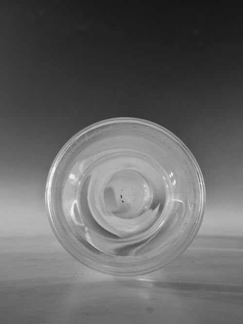 ANTIQUE GLASS DECANTER MALLET ENGRAVED PORT ENGLISH C177080 - ADDITIONAL PHOTO 4