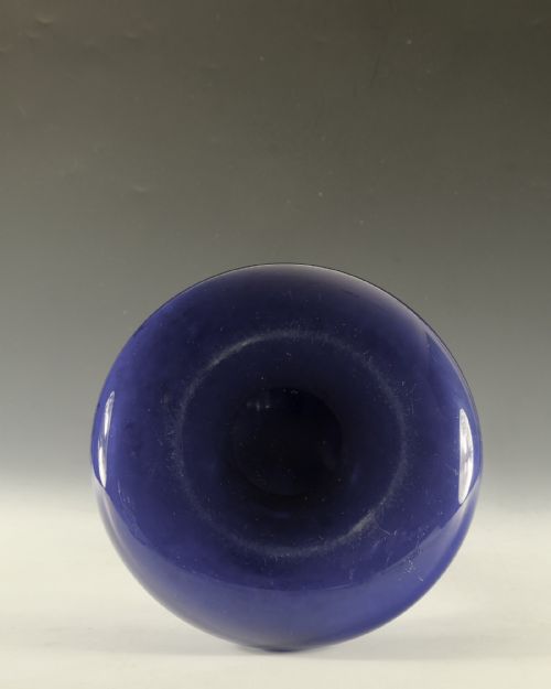 ANTIQUE GLASS BLUE MEL DECANTER C1850 - ADDITIONAL PHOTO 6
