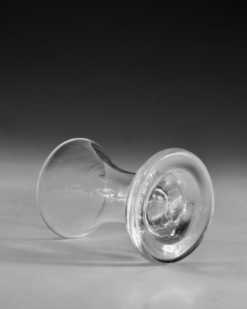 ANTIQUE GLASS FIRING GLASS ENGLISH C1760 - ADDITIONAL PHOTO 2