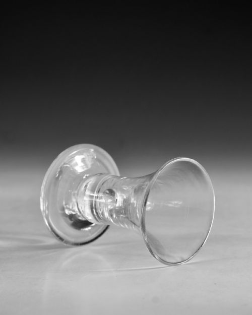 ANTIQUE GLASS FIRING GLASS ENGLISH C1760 - ADDITIONAL PHOTO 3